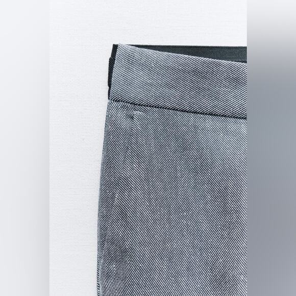 Zara Blue JOGGER WAIST TROUSERS Size Extra Extra Large XXL - Picture 4 of 7